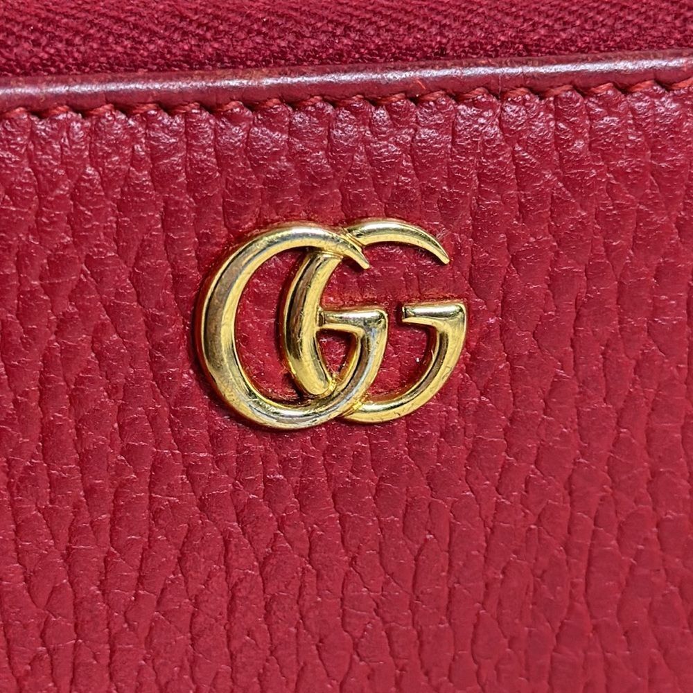 💯Authentic Gucci Marmont Zipped Around Long Wallet 🍀 - Picture 11 of 16